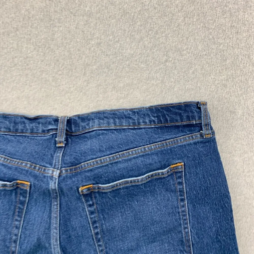 Abercrombie & Fitch Jeans 35/20R 90s Straight Ultra High Rise Stretch Denim - Picture 16 of 16